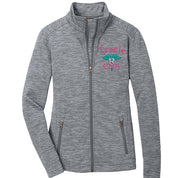 Chaqueta de enfermera personalizada con rayas digitales para damas L231