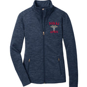 Chaqueta de enfermera personalizada con rayas digitales para damas L231