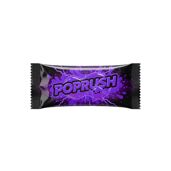POPRUSH Grape Zero Sugar Gum