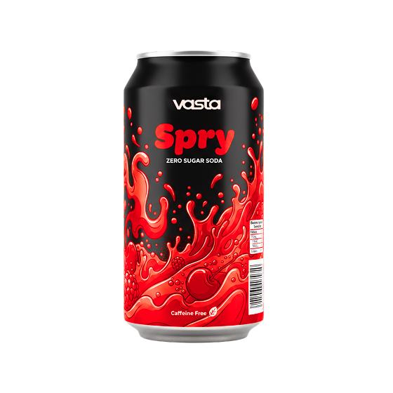 Spry Zero Sugar Soda