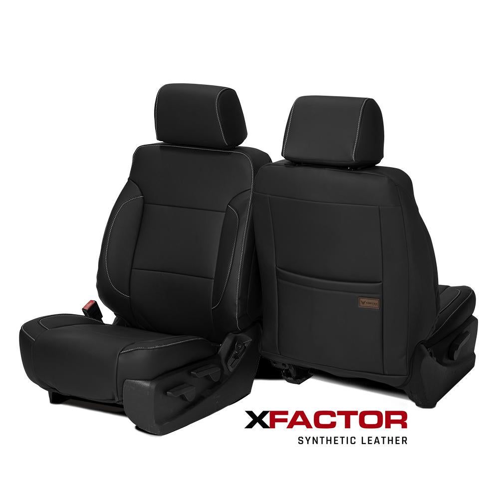 Fundas para asientos delanteros y traseros de la Chevrolet Silverado 1500 Crew Cab High Country 2014