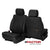 2014 Chevrolet Silverado 1500 Crew Cab High Country Front &Back Seat Covers