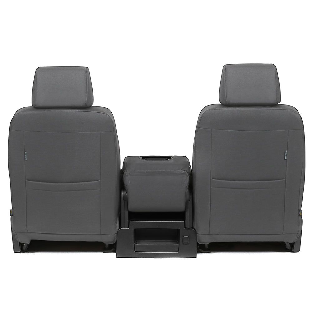 Fundas para asientos delanteros y traseros de la Chevrolet Silverado 1500 Crew Cab High Country 2014
