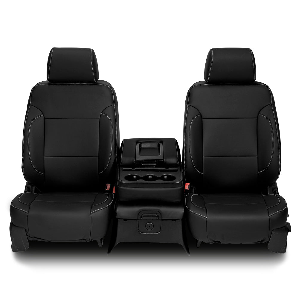 Fundas para asientos delanteros y traseros de la Chevrolet Silverado 1500 Crew Cab High Country 2014