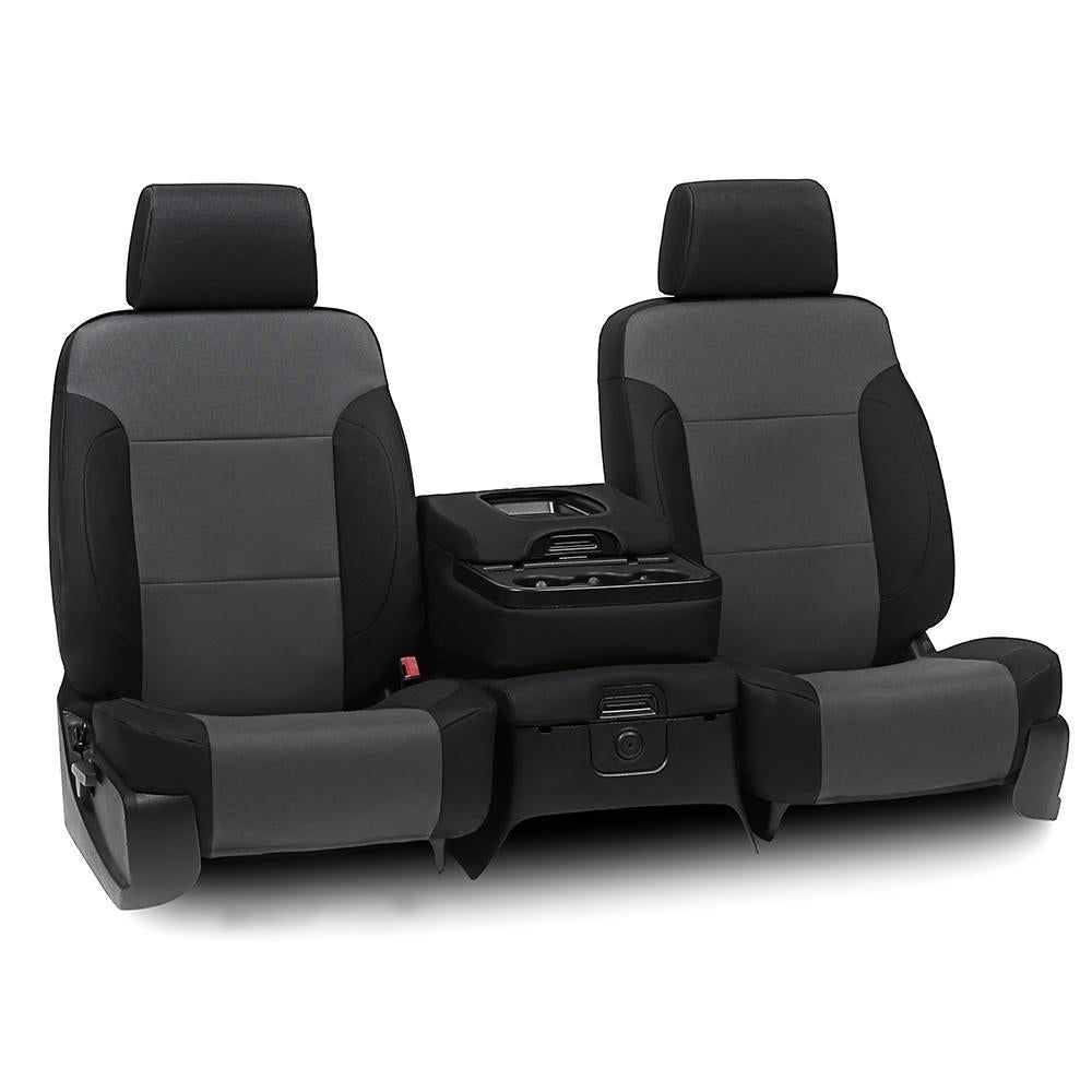 Fundas para asientos delanteros y traseros de la Chevrolet Silverado 1500 Crew Cab High Country 2014