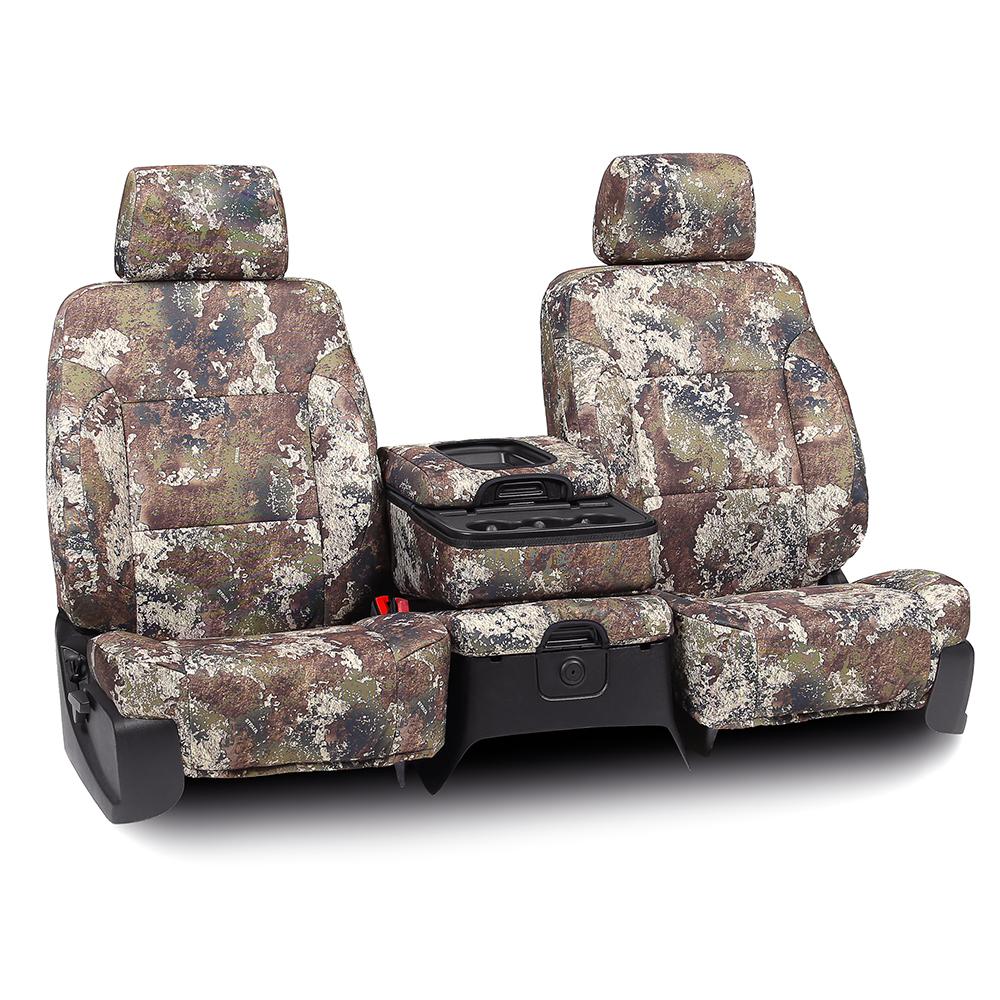 Fundas para asientos delanteros y traseros de la Chevrolet Silverado 1500 Crew Cab High Country 2014