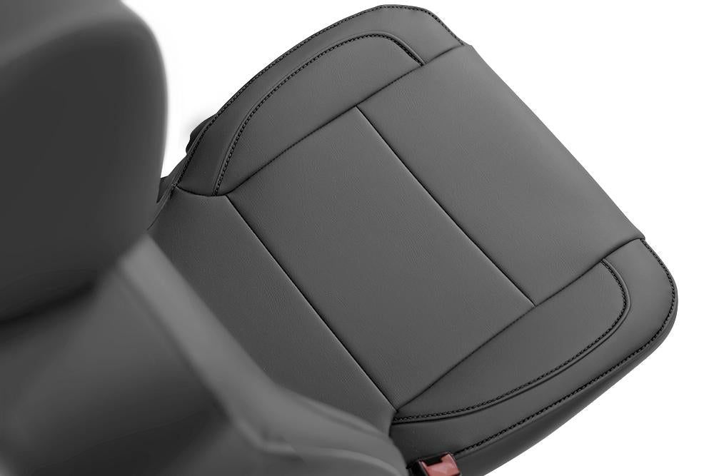 Fundas para asientos delanteros y traseros de la Chevrolet Silverado 1500 Crew Cab High Country 2014