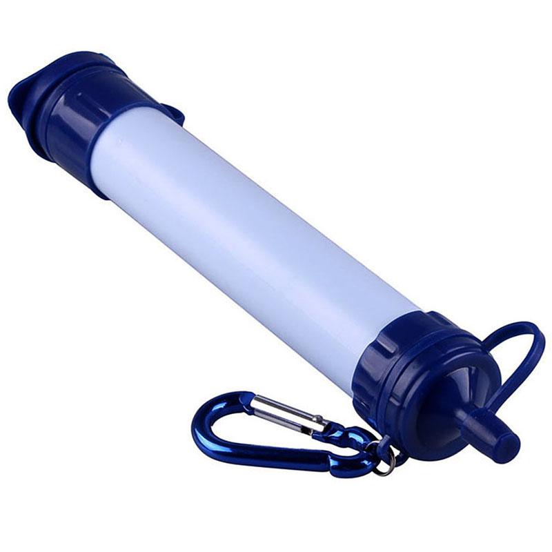 OOTDTY 1 Pc Outdoor Portable Filter Purifier Camping Gear Water Bottles Hydration