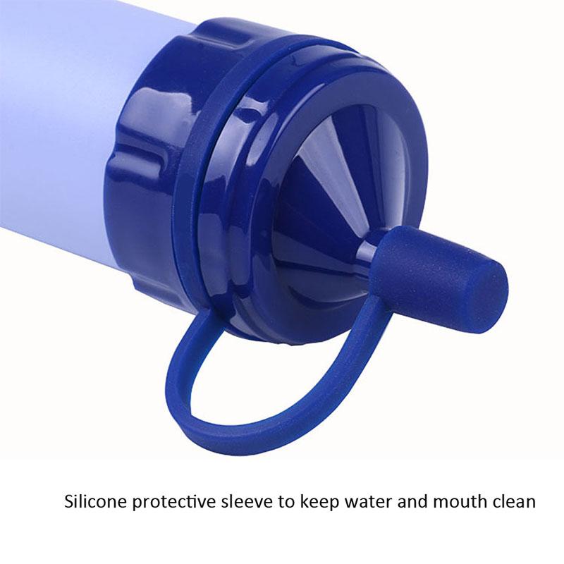 OOTDTY 1 Pc Outdoor Portable Filter Purifier Camping Gear Water Bottles Hydration