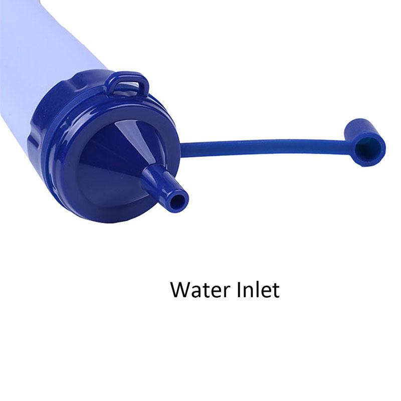 OOTDTY 1 Pc Outdoor Portable Filter Purifier Camping Gear Water Bottles Hydration