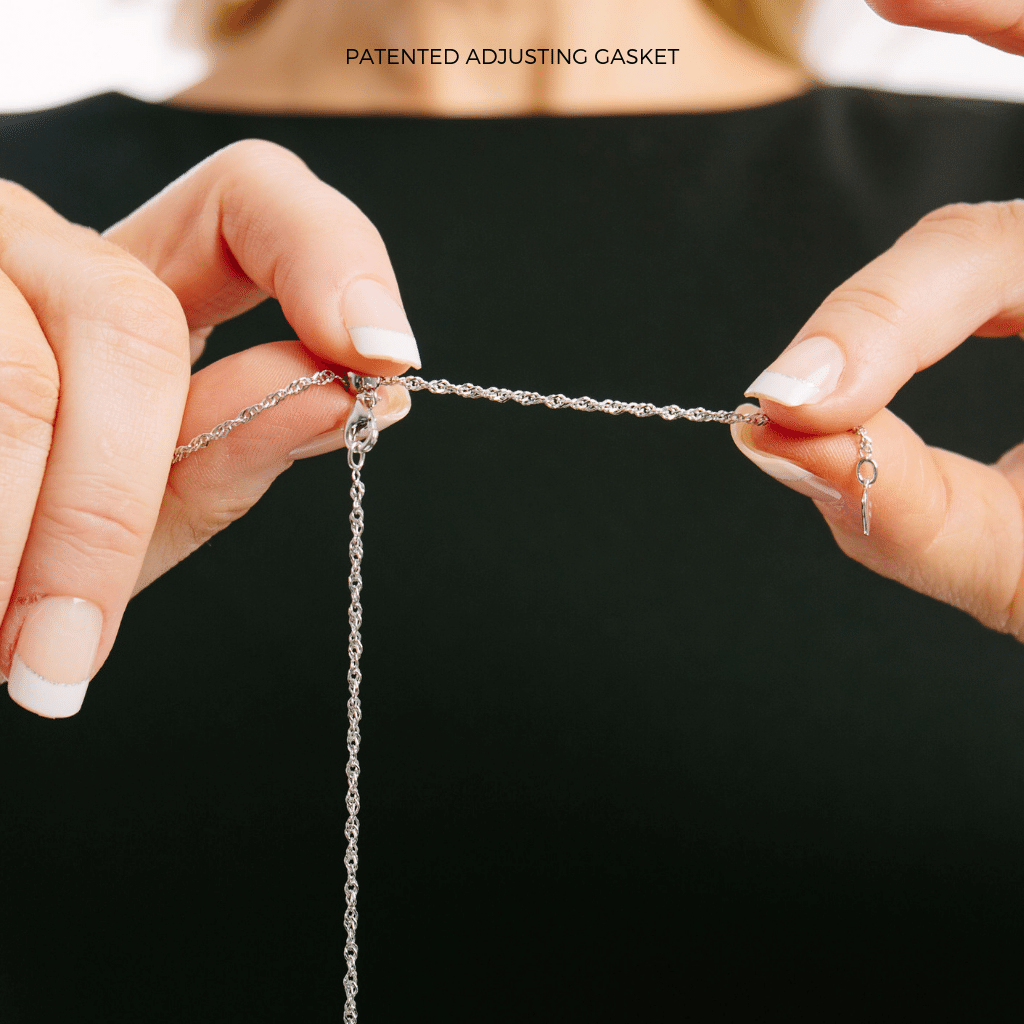 Neckless - 24" Italian Sterling Silver Milano Twist Adjustable Chain