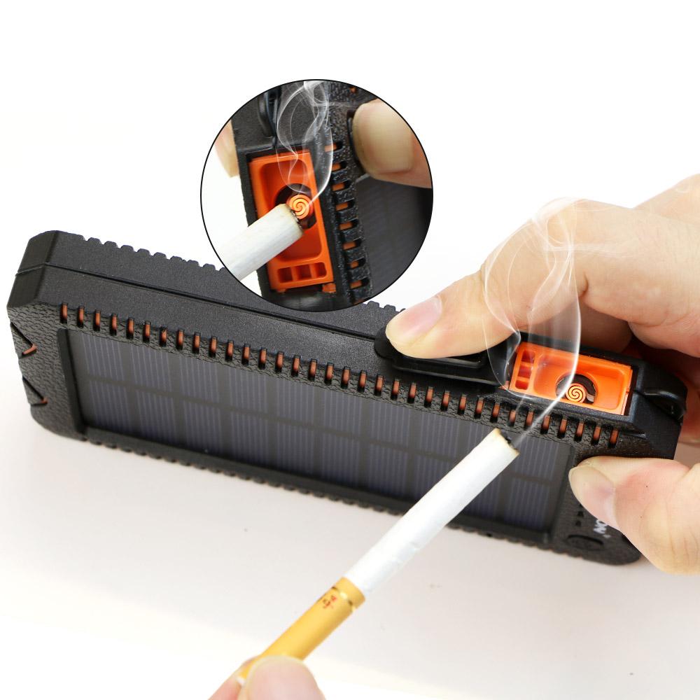 Copia de ALLPOWERS 15000mAh Batería externa solar Banco de energía para encendedor de cigarrillos eléctrico (ORIGINAL) 
