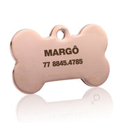 Pingente de identificação personalizado para coleira