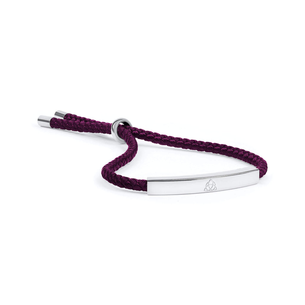 Pulsera "Cuerda" Talismán Triquetra