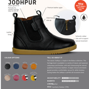 Bobux Iwalk Jodphur Classic Gusset Boot Navy 620825A