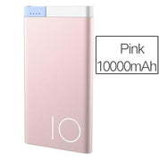Slim 10000 MAh ROCK Portable Ultra-thin Polymer Metal Alloy Powerbank Battery