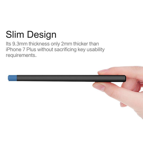 Slim 10000 MAh ROCK Portable Ultra-thin Polymer Metal Alloy Powerbank Battery