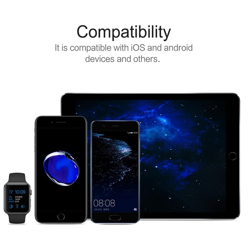 Slim 10000 MAh ROCK Portable Ultra-thin Polymer Metal Alloy Powerbank Battery