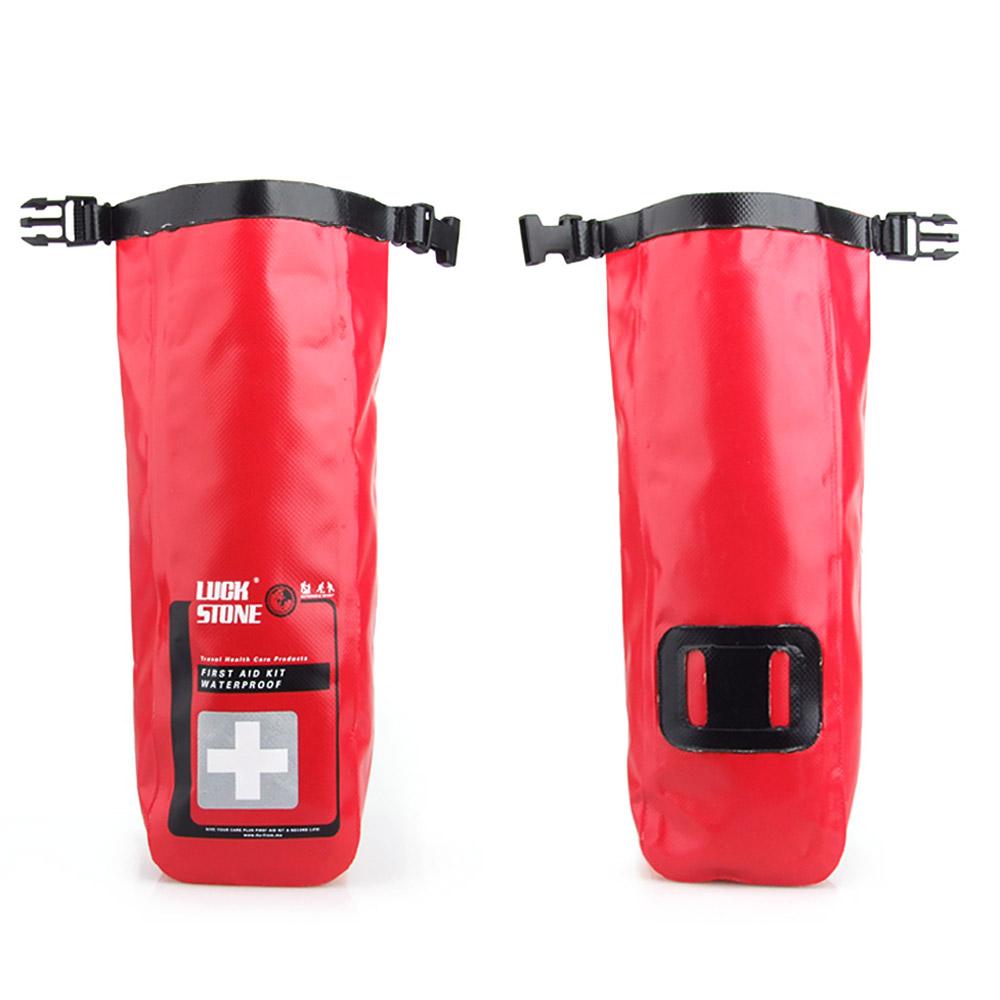 Botiquín de primeros auxilios de emergencia LIXADA de 2 l, impermeable, vacío, para viajes, rafting, acampada