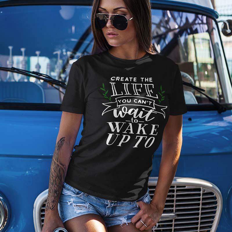 Camisetas y tops de mujer Create The Life